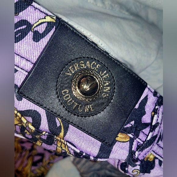 Versace Jeans Couture Baroque Monogram Pants - Picture 6 of 8